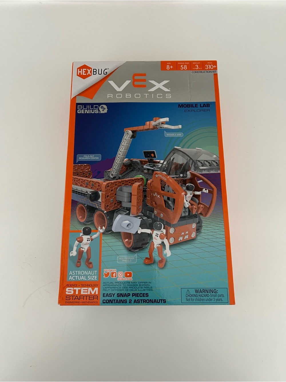 Hexbug Mobile Lab Explorer STEM Robotics Toy - Sealed